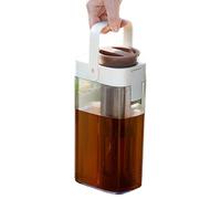 da tè Dispenser di liquidi trasparente a prova di perdite Contenitore trasparente durevole Capacità di 1000 ml Soluzione di conservazione riutilizzabile Beccuccio liscio Design del coperchio si