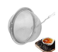 da tè in acciaio inox - Palla da tè in rete con catena, colino per zuppa di tè, pentola calda per zuppa, colino da tè con catena, filtro per tè, filtro per tè , accessori da cucina