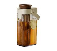 da tè - per limonata da 1000 ml | Dispenser trasparente a prova di perdite, conservazione da 1000 ml, teiera alla frutta per infusione fredda, per caffè liquido, acqua, latte materno, be