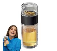 - da tè - separazione del tè, bottiglia per infusore | Bottiglia termica a doppio strato Smart Spec Loose Leaf Flower Separation Home Travel Cup Infusifier 2025 Nuovo design