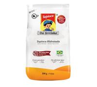 DA TERRINHA Amido di tapioca idratato, sacchetto da 500 g - Goma Pronta para Tapioca