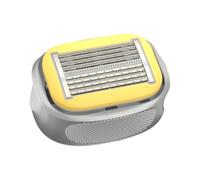 da testa per uomo calvo, dispositivo da barba impermeabile con motivo a , tagliacapelli calvo bagnato e asciutto, strumento di toelettatura wireless, rasoio per testa portatile, tosaerba