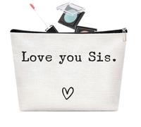 Da Toilette Da Viaggio Sister - Da Toilette Grande Con Scomparti, Organizer Portatile Per Per Shampoo | I Migliori Regali Per Sorelle Di Sempre Per Le Donne