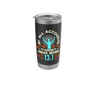 Da tutti gli account non rende Trail Runner Half Marathon Bicchiere termico in acciaio inox doppia parete