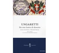Da una lastra di deserto. Lettere dal fronte a Gherardo Marone