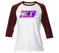 Da Uomo Corsa ICS Network TV Arnold Schwarzenegger 80s Film Rétro Raglan T