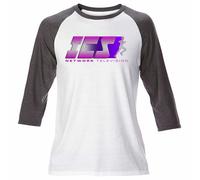 Da Uomo Corsa ICS Network TV Arnold Schwarzenegger 80s Film Rétro Raglan T