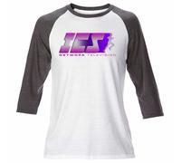 Da Uomo Corsa ICS Network TV Arnold Schwarzenegger 80s Film Rétro Raglan T