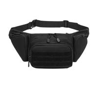 da uomo | da cintura da vita - Piccola borsa da pesca, multifunzionale per pesca a mosca per attività all'aperto, Nero , Refer to description, Unisex