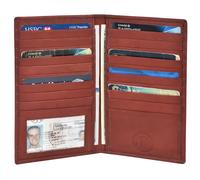 Da Uomo Deluxe Custodia Carta di Credito Portafogli Pelle Segretaria Leatherboss
