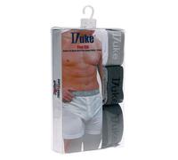 Da Uomo Duca D555 Confezione Di 3 Cotone Boxer Erba Le Forti Re Misura (S-10XL)