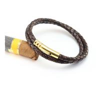 Da Uomo Intrecciato Pelle Avvolgere Bracelet-Genuine 5mm Leather-Colour Scelta