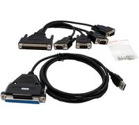 Da USB 2.0 a seriale 4S RS-232 37 pin con presa a 37 pin, 1,8 m, cavo Octopus NEW