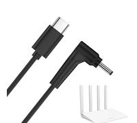 Da USB C a DC, tipo C a DC 65 W PD universale, forte e stabile | Connettore di tipo C a DC per alimentare dispositivi come router, TV box, lampada da scrivania, gatto luminoso, ventola audio