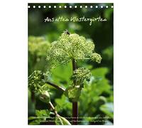 Da vecchi giardini monastici (calendario da tavolo 2026 DIN A5 alto), calendario mensile Calvendo