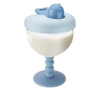 da viaggio a prova di perdite, 170 ml, stile calice, per bambini, design a calice con coperchio, in PP senza fuoriuscite, per bambini 12 in su, uso interno ed esterno, feste