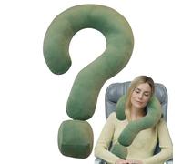 da viaggio creativo per il collo a forma di U, da viaggio con supporto per il collo - per con grande punto interrogativo a forma di U da 21,65 pollici