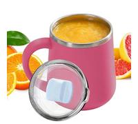 da viaggio per caffè, 450 ml, riutilizzabile, a prova di perdite, con coperchio e maniglia, per casa, ufficio, scuola, dormitorio, campeggio, sport, acqua, tè caldo e freddo