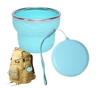 da viaggio - pieghevole in silicone riutilizzabile da 200 ml, bottiglia da viaggio per bere all'aperto - all'aperto, escursionismo, zaino in spalla, corsa, passeggiate, arrampicata, casa,