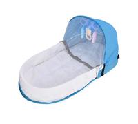 da viaggio portatile per bambini | Si trasforma in borsa da trasporto con tetto e barra giochi | Viaggiatore con Copertura in Rete | Ideale per Compleanno, Festa di Benvenuto, Festa della Mamma, Gite