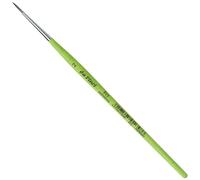 DA VINCI Spazzola Rotonda Serie 373, Fibra Sintetica, Green, 18.3 x 0.18 x 30 cm