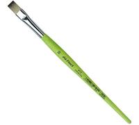 DA VINCI Spazzola Piatta Serie 374, 16, Fibra Sintetica, Verde, 19.5 x 1.36 x 30 cm