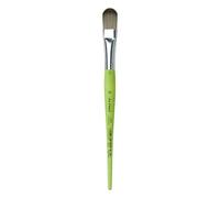 Da Vinci 375 Series Filbert Shape Brush, 20, in Fibra Sintetica, Verde, 21 x 1.61 x 30 cm
