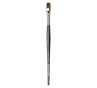 da Vinci COLINEO - Pennello ad acquerello, fibre sintetiche, pennello per artisti, pittura ad acquerello, colori acrilici liquidi, prodotto in Germania, piatto, misura 12