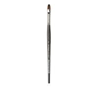 da Vinci COLINEO - Pennello ad acquerello, fibre sintetiche, pennello per artisti, pittura ad acquerello, colori acrilici liquidi, prodotto in Germania, piatto, misura 8