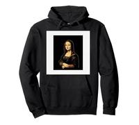 da Vinci Donna Mona Lisa Felpa con Cappuccio