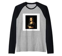 da Vinci Donna Mona Lisa Maglia con Maniche Raglan