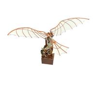 Da Vinci Flapping Wing Model 3D DIY Gear-Driven Model Kit con classico dispositivo di sollevamento meccanico invece di batterie, da collezione, regalo creativo (243 pezzi)