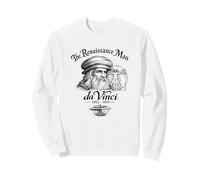 da Vinci l'Uomo del Rinascimento Felpa