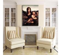 da Vinci Madonna dei Fusi design quadro stampa tela dipinto telaio arredo casa