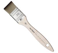 da Vinci Pennello per maschera facciale, peeling enzimatico, peeling agli acidi della frutta, fibra sintetica, misura 30, fatto a mano in Germania