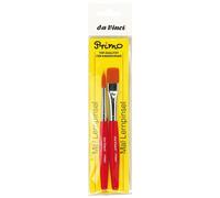 Da Vinci Set di pennelli Serie 5019R, setole, Rosso/Giallo/Bianco, 30 x 30 x 30 cm