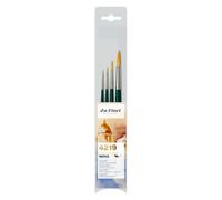 Da Vinci Nova Synthetics 4219 Set di pennelli tondi 4 pezzi