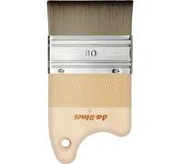 da Vinci, Sintetico Bristle, Paddle Pennello, setole sintetiche, manico in legno con impugnatura, per acrilico e olio, tela, legno, carta e pietra, primer, verniciatura e vernici, Made in Germany