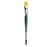DA VINCI Spazzola Hobby Serie 122, Fibra Sintetica, Verde, 23,5 x 1,9 x 30 cm