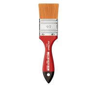 Da Vinci Spazzola Mottler Serie 5080, Fibra Sintetica, Rosso/Nero, 17,5 x 4 x 30 cm