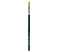 Da Vinci Spazzola per acquerelli Serie 1570, Fibra Sintetica, Verde, 24 x 0.65 x 30 cm