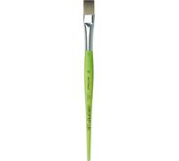 DA VINCI Spazzola Piatta Serie 374, 16, Fibra Sintetica, Verde, 19.5 x 1.36 x 30 cm