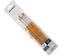 da Vinci Student Series 3502 - Set di pennelli universali per studenti, con manico laccato, 5 pennelli