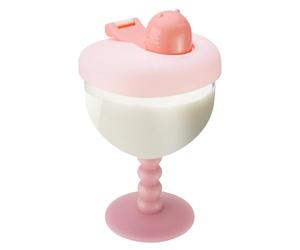 da vino con becco - 6 once riutilizzabile con coperchio, da allenamento per latte per bambini a partire 12 in su, casa, interni, esterni, feste, compleanni, viaggi, bambini