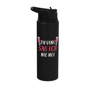 Da vino non dice mai no Stainless Steel Insulated Water Bottle