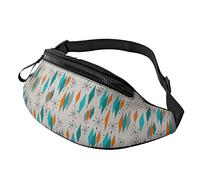 da vita casual moderno della metà del secolo con cinturino regolabile per borsa a tracolla sportiva a tracolla