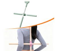Da Yoga Con Barra Per Aprire I Polmoni E La Schiena Aperta Per Esercizi