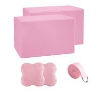 da yoga in schiuma - Mattone di pilates ad alta densità antiscivolo con cuscinetti, da yoga per principianti | Per palestra fitness a casa e viaggi