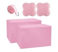 da yoga - Mattone di Pilates ad alta densità antiscivolo con cuscinetti - da yoga per principianti, per viaggi, fitness, palestra, danza, esercizio