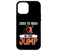 Da zero a eroe in un solo salto Bungee Jumping Custodia per iPhone 12 Pro Max